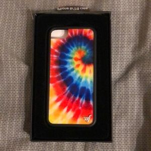 Tie Dye Wildflower Iphone case size 7/8